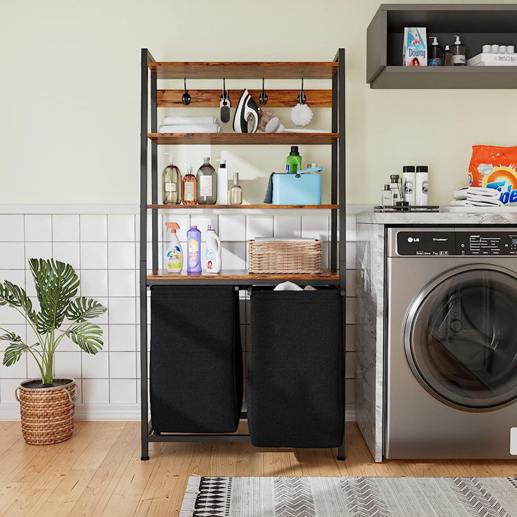 Laundry room storage online rack